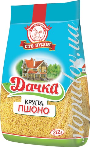 Пшено "Дачка" "Сто пудов" 212 г [10]